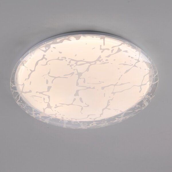 JUST LIGHT. 14008-16 - Plafoniera LED dimmerabile ART PLAFO LED/20W/230V bianco + telecomando