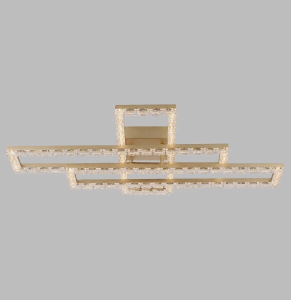 JUST LIGHT. 14733-60 - Plafoniera LED GLITRA LED/35W/230V dorata