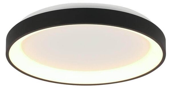 Plafoniera - nero - Ringlede - plastica metallo - Ø 28cm - LED - 3690ZW - Steinhauer