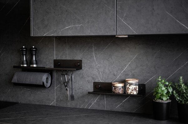 Supporto metallico autoportante per asciugamani da cucina Jet - Wenko
