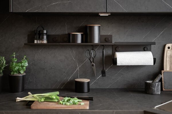 Supporto metallico autoportante per asciugamani da cucina Jet - Wenko