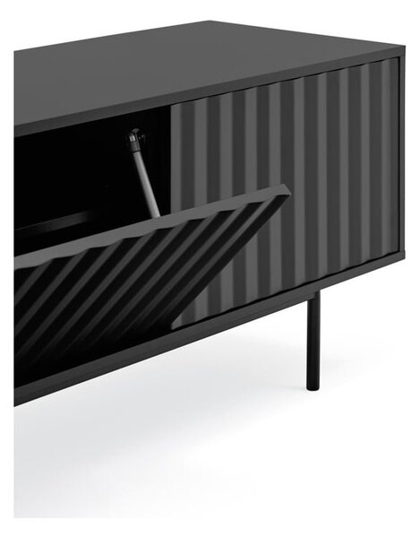 Tavolo TV nero 180x52 cm Sierra - Teulat