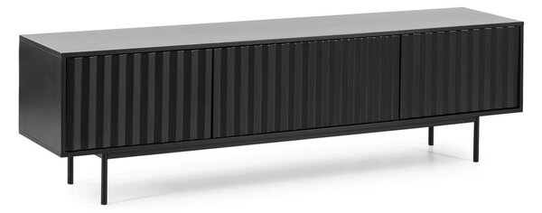 Tavolo TV nero 180x52 cm Sierra - Teulat