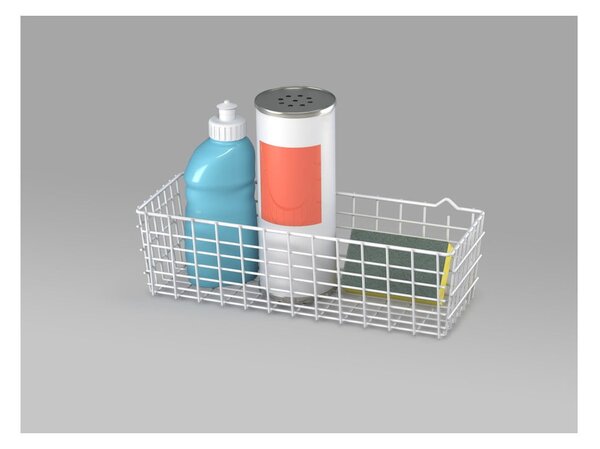Cestino aggiuntivo bianco Pandino - Metaltex