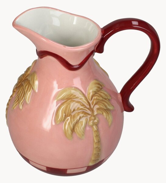 Vaso decorativo Palm Tree, alt. 21 cm