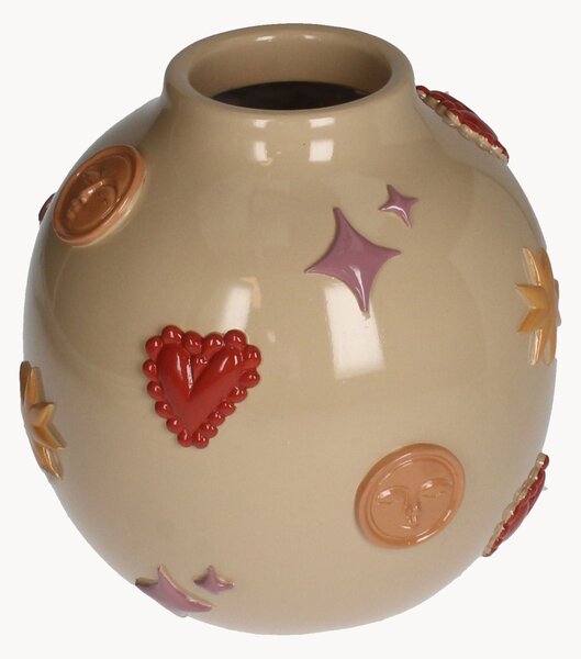 Vaso decorativo Candela, alt. 18 cm