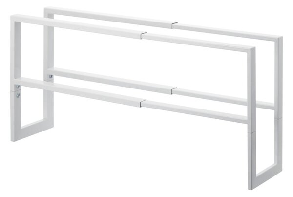 Scarpiera telescopica in metallo bianco Line - YAMAZAKI