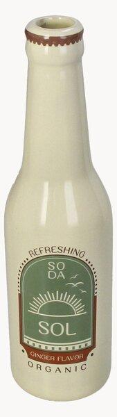 Vaso Soda Bottle Sol, alt. 24 cm