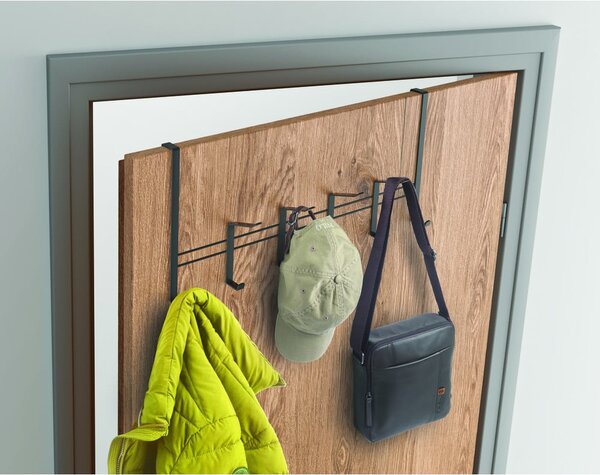 Appendiabiti in metallo nero 45 cm Lava - Metaltex