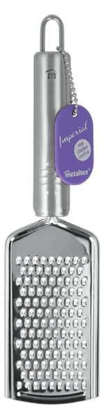 Mini grattugia manuale in acciaio inox, lunghezza 24 cm - Metaltex