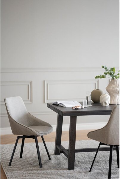 Set di sedie da pranzo beige in imbottito 2 pz Norwell – Rowico