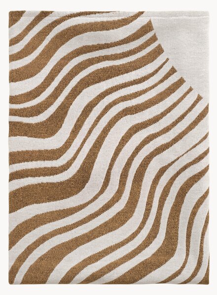 Coperta in cotone jacquard Ray