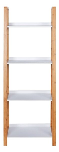 Scaffale da bagno in bambù con 4 ripiani Finja - Wenko