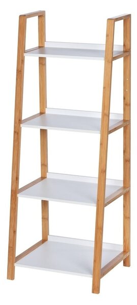 Scaffale da bagno in bambù con 4 ripiani Finja - Wenko