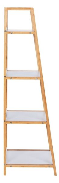 Scaffale da bagno in bambù con 4 ripiani Finja - Wenko