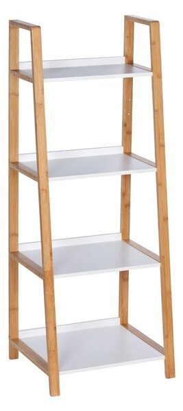 Scaffale da bagno in bambù con 4 ripiani Finja - Wenko