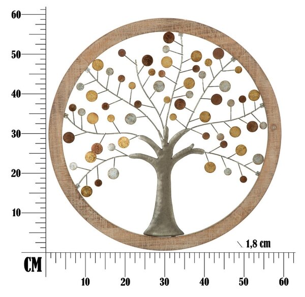 Decorazione da parete Alberto, ø 61 cm Albero Della Vita - Mauro Ferretti