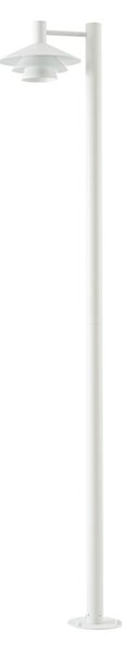 Lampade da esterno Lucande, Montaro, Bianco, Alluminio, Moderno