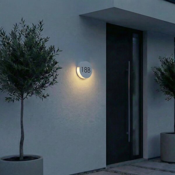 Lampade da esterno Lucande, Advero, Grigio, Alluminio, Moderno