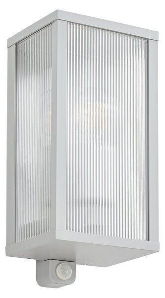 Lampade da esterno Lindby, Peldar, dimmerabile, Grigio, Terrazza, Alluminio, Moderno