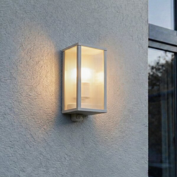 Lampade da esterno Lindby, Peldar, dimmerabile, Grigio, Terrazza, Alluminio, Moderno