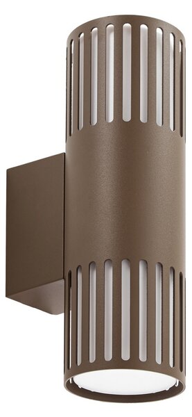 Lampade da esterno Lindby, Lurinda, dimmerabile, Marrone / Ruggine, Balcone, Metallo, Moderno