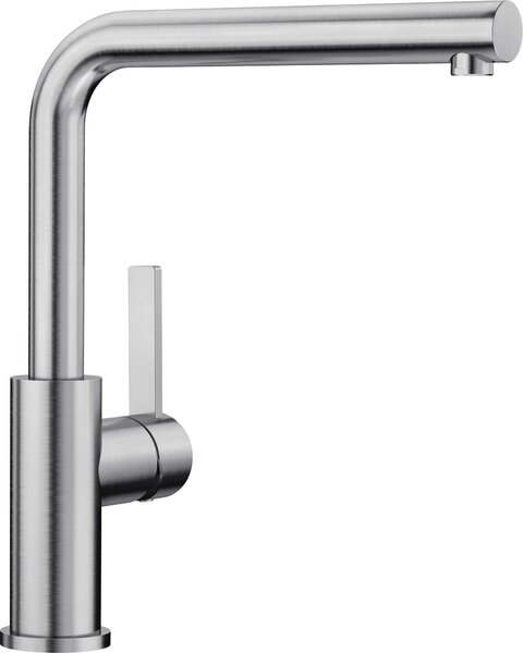 Miscelatore monocomando lavello in acciaio inox satinato Blanco 523122