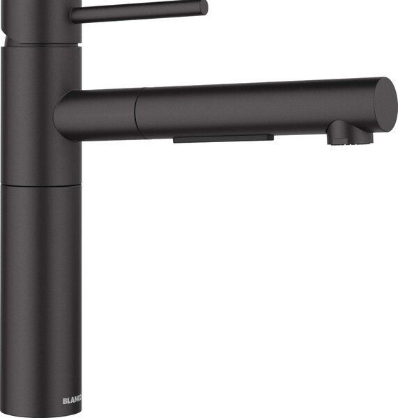 Miscelatore da cucina Blanco con doccetta WEGA-S II nero opaco 526428
