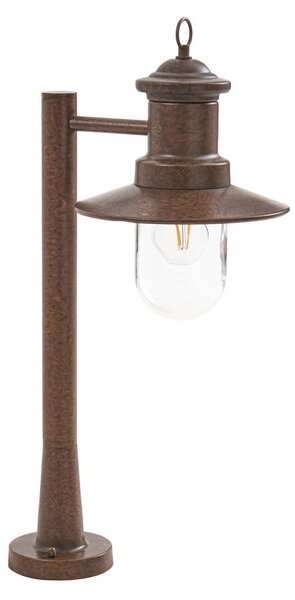 Lampade da esterno Lindby, Eloretta, dimmerabile, Marrone / Ruggine, Terrazza, Metallo, Campagna / rustico