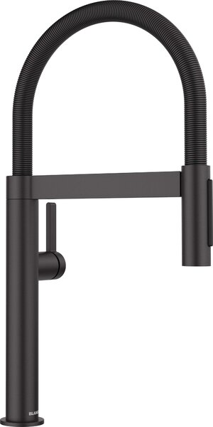 Miscelatore da cucina Blanco con doccetta CULINA-S II MINI nero opaco 527468