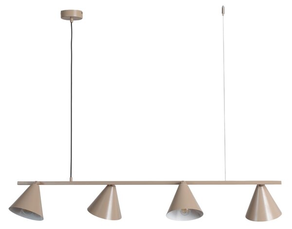 Lampada a sospensione ALDEX, Hängeleuchte Form 4, dimmerabile, Beige, Sala da pranzo, Metallo, Moderno