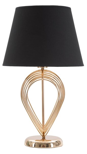 Lampada da tavolo nera Maxt, ø 32,5 cm - Mauro Ferretti