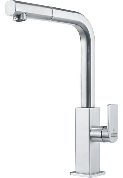 FRANKE MYTHOS miscelatore in acciaio inox massiccio con bocca estraibile / miscelatore monocomando