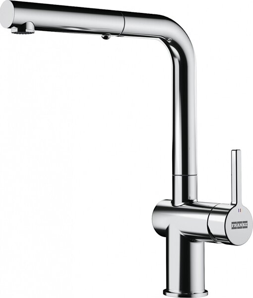 FRANKE ACTIVE L miscelatore con doccetta estraibile in CROMO / Miscelatore da cucina / Miscelatore monocomando