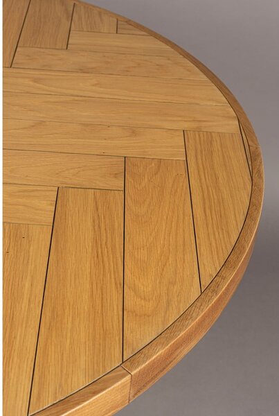 Tavolo da pranzo rotondo con piano in rovere ø 120 cm Class - Dutchbone