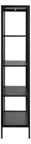 Vetrina metallica nera 80x180 cm Newcastle - Actona