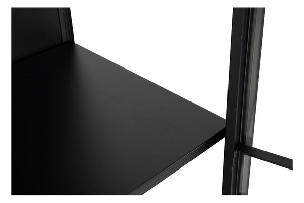 Vetrina metallica nera 80x180 cm Newcastle - Actona