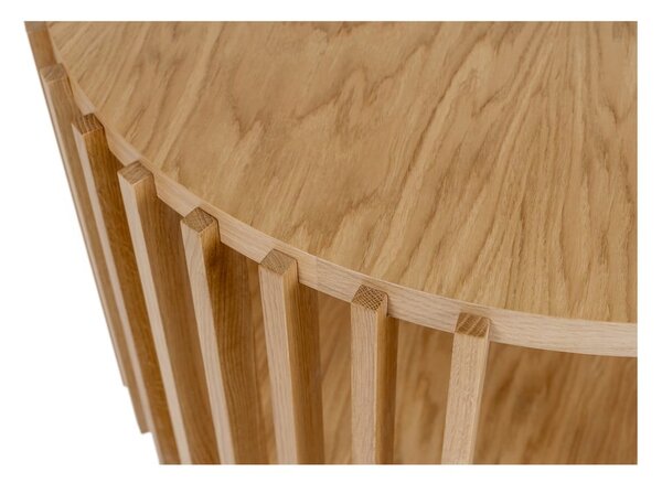 Tavolino in rovere , ø 83 cm Drum - Woodman