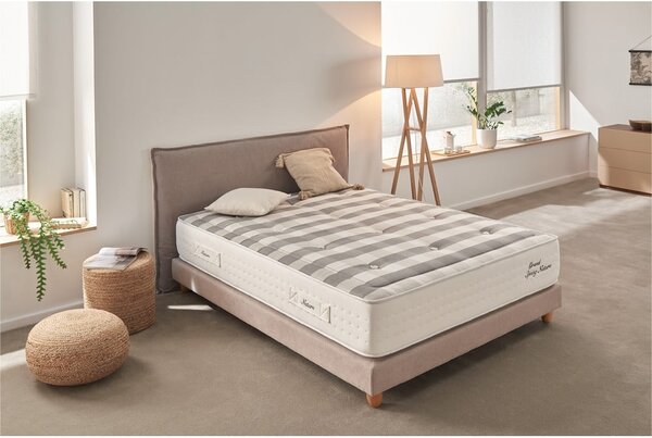 Materasso termoregolatore a molle durezza media 90x200 cm Grand Spring Nature - Moonia