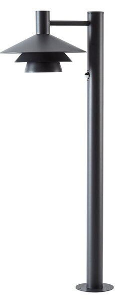 Lampade da esterno Lucande, Montaro, Nero, Alluminio, Moderno