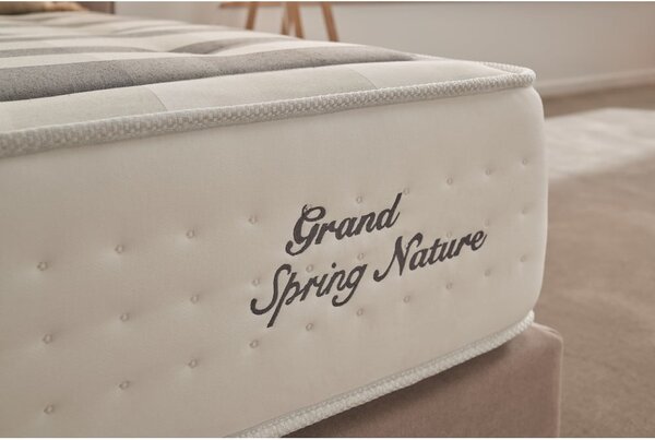 Materasso termoregolatore a molle durezza media 90x200 cm Grand Spring Nature - Moonia
