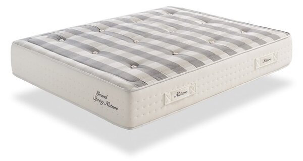 Materasso termoregolatore a molle durezza media 90x200 cm Grand Spring Nature - Moonia