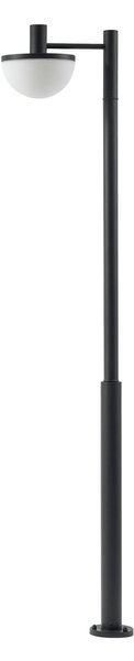 Lampade da esterno Lucande, Toras, dimmerabile, Nero, Alluminio, Moderno