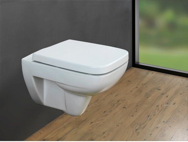 Sedile per WC bianco Exclusive Geberit Renova I. - Wenko
