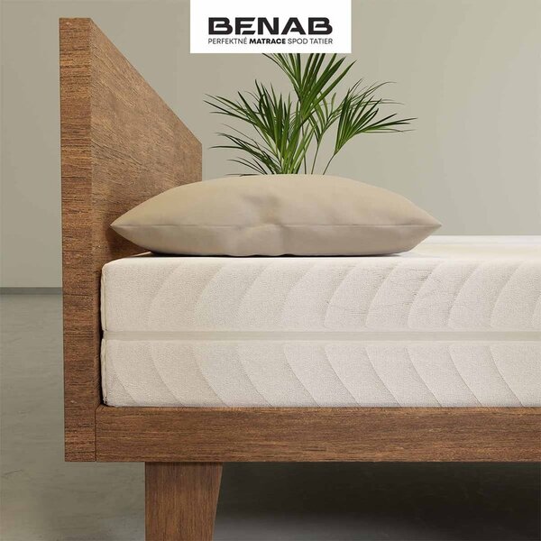 Materasso per bambini termoregolante bifacciale 90x200 cm in schiuma dura/media e lattice Magic Night - BENAB