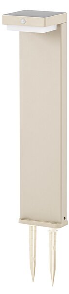 Lampade da esterno Lindby, Eleazar, dimmerabile, Beige, Terrazza, Alluminio