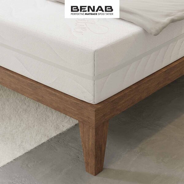 Materasso per bambini termoregolante bifacciale 90x200 cm in schiuma dura/media e lattice Magic Night - BENAB