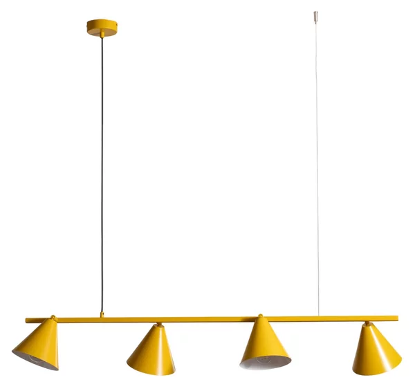 Lampada a sospensione ALDEX, Hängeleuchte Form 4, dimmerabile, Giallo, Sala da pranzo, Metallo, Moderno