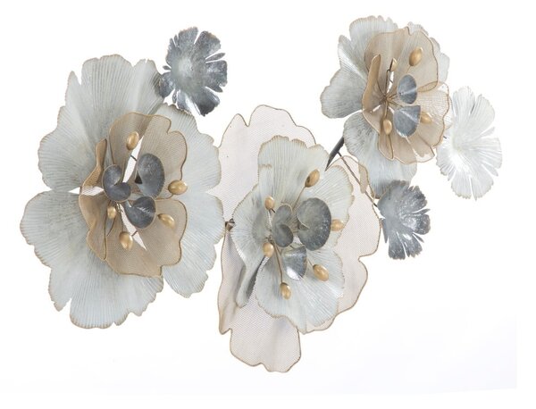 Decorazione da parete in metallo , 119 x 60 cm Flowery - Mauro Ferretti