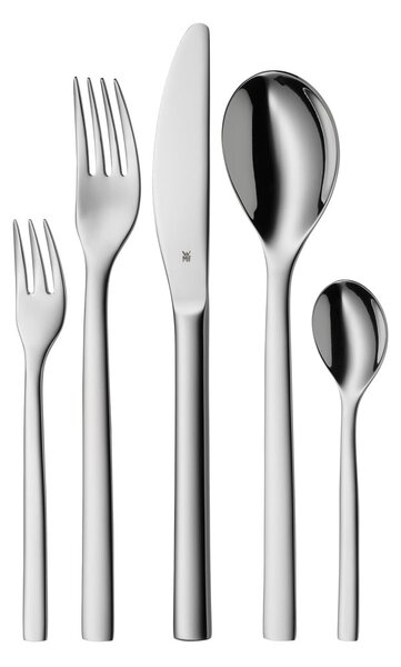 Posate in acciaio inox 30 pezzi in argento lucido Atria - WMF